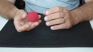 Sponge ball vanish magic trick tutorial