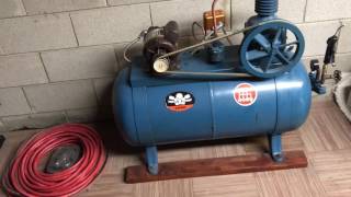 1950 deVilbiss Air Compressor Revisited 2017