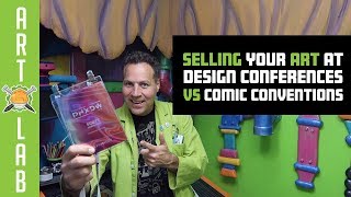 Exhibiting At Design Conferences Vs. Comic Cons!