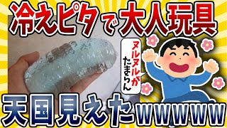 【2ch面白いスレ】冷えピタで大人玩具作ったら天国見えたｗｗｗｗ【ゆっくり解説】