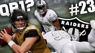 We've Decided On Our Week 1 Quarterback... Madden 22 Las Vegas Raiders Franchise Ep 23