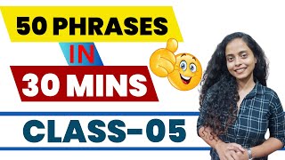 50 phrases in 30 mins | Carol Ma'am | Class 5