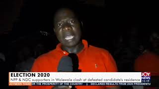 NPP & NDC supporters in Walewale clash at defeated candidate’s residence - Joy News Today (10-12-20)