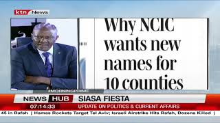 Why NCIC wants new names for 10 counties