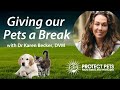 Dr.Karen Becker on the importance of 'giving our pets a break' from toxic chemicals.