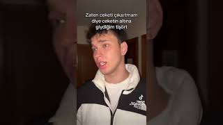 Zaten ceketi çıkartmam diye ceketin altına giydiğim tişört #keşfet #tiktok @YunusCanpolatt