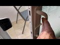 Sliding Door -  How To Open/Close and Unlock/Lock