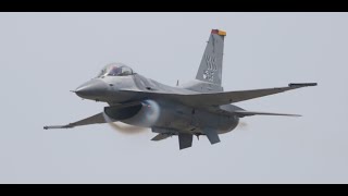 [4K]衝撃の音速超え!? 岩国FSDでF16大暴れ デモフライト Iwakuni MCAS