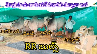 మోర్జంపాడు గ్రామానికి జూనియర్ విభానికి వచ్చిన జత RR BULLS రోహన్ బాబుగారు హైదరాబాద్ ...