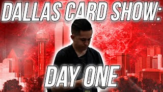 FINDING A MAHOMES ROOKIE IN A $1 BOX | Dallas Card Show Day 1