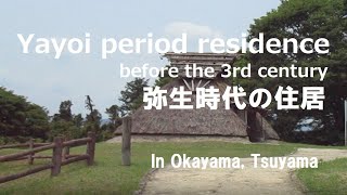 Yayoi period residence traces　弥生時代の住居跡　@津山