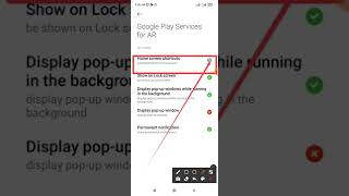How to fix Google play service App Home screen shortcut setting on Android phone