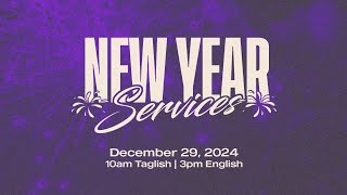 3PM ENGLISH WORSHIP SERVICE | DECEMBER 29, 2024