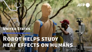 ANDI the sweating robot helps humans battle heat waves | AFP