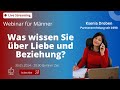 Was wissen Sie über die Liebe | Das Webinar über Partnersuche