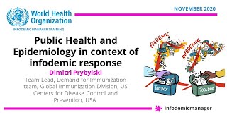 Dimitri Prybylski - Public Health and Epidemiology in context of infodemic response