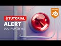 Blender 3D Alert Light Animation Tutorial | Polygon Runway