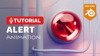 Blender 3D Alert Light Animation Tutorial | Polygon Runway