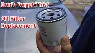How to Avoid A Big Oil Leak Mess! Oil Filter Gasket Lube