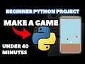 Beginner Python Project - Make a Game in Under an Hour