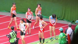 日本ジュニア室内陸上2016 中学女子60mHA決勝 玉井 奈那