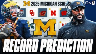 Michigan Wolverines 2025 Record PREDICTION