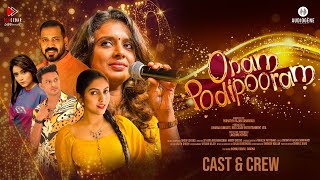 Onam Podipooram | Cast \u0026 Crew Video | Anoop Greens,Sithara Krishna kumar | Onam Malayalam Songs 2023