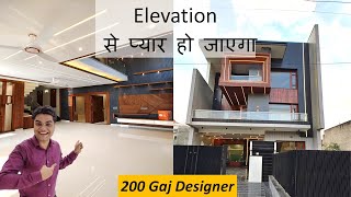 Modern 200 Gaj Home Design: A Dream House for Your Family | 200 Gaj House Elevation Design