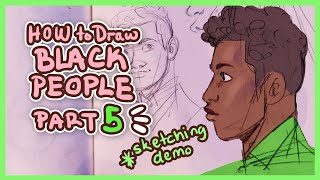 How to Draw Black People Part 5 | Nose and Lips | ART TUTORIAL