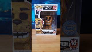 Five Nights at Freddy's Withered Golden Freddy Funko Pop 1033 Unboxing