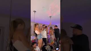 CHARLY JORDAN AND BRYCE HALL MAKE OUT