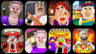 GRUMPY GRAN (SCARY OBBY),Escape The Carnival of Terror Obby,GREAT SCHOOL BREAKOUT ( Obby ) #roblox