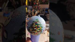 Зимові сюжети від Лізи, Жені, Ярини і Яни.🎨🖌️🪅🎄🎀🪩☃️❄️🖼️ Уроки живопису: акрил, гуаш.#художник #art