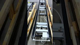 Optimizing Workflow with Cutting-Edge Conveyor Technology #palletconveyor #machine #cnc #conveyors