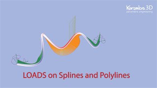 Karamba3D Tidbits #13 - Loads On Splines And Polylines