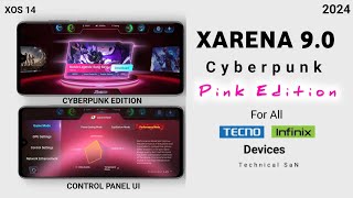 Xarena 9.0 Cyberpunk Pink Special Edition Game Space for All Infinix \u0026 Tecno Devices 🔥