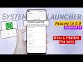 Realme UI 5.0 System Launcher New Update | New UI Changes & Features |Android 14 New Update Features