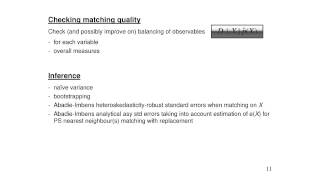 What is propensity score matching? by Dr Barbara Sianesi