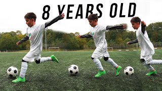 Mastering Ball Control at 8 | Football Carrying Skills \u0026 Drills