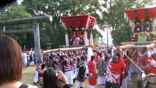 2011年香川県高松市牟礼町　白羽神社秋祭り　宮ノ下太鼓台（3/3）