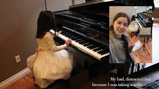 Piano VLOG #4:  Piano Mommy's Kiddo takes RCM Level 2 Exam Online