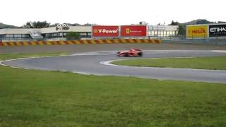 F1-racer at Pista di Fiorano // Ferrari Race Track at Maranello, Italy (video 5)