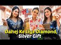 Dahej ke liye diamond silver gift