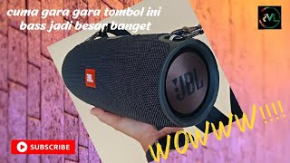 tombol rahasia JBL XTREME 1 untuk meningkatkan BASS DAN stereo