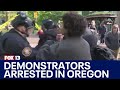 Demonstrators clash with police in Oregon | FOX 13 Seattle