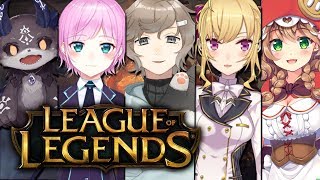 大会に向けてチーム練習→からのソロランク｜League of Legends【にじさんじ/叶】