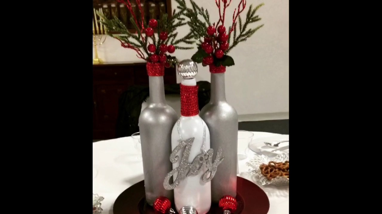 Diy Holiday Centerpiece Youtube