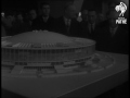 president gronchi visits works for the 1960 olympic games 1959