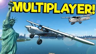 Spycakes \u0026 I Flew Jank Planes and It was a Disaster! - Microsoft Flight Simulator 2020 Multiplayer