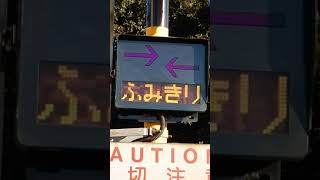 踏切注意表示 #shorts